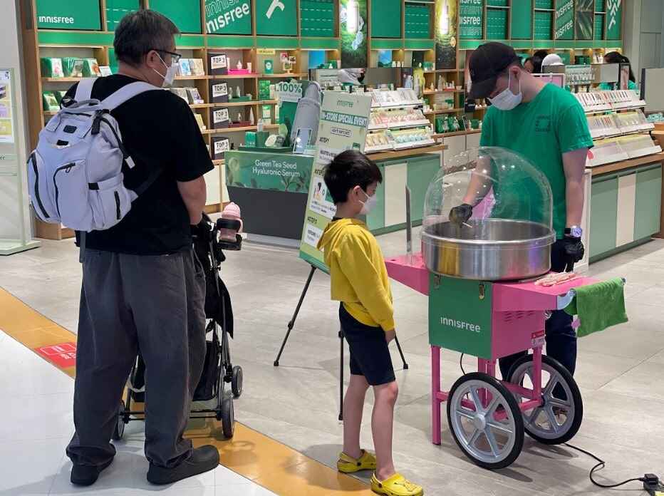 Popcorn Cotton Candy Rental For Innisfree Malaysia