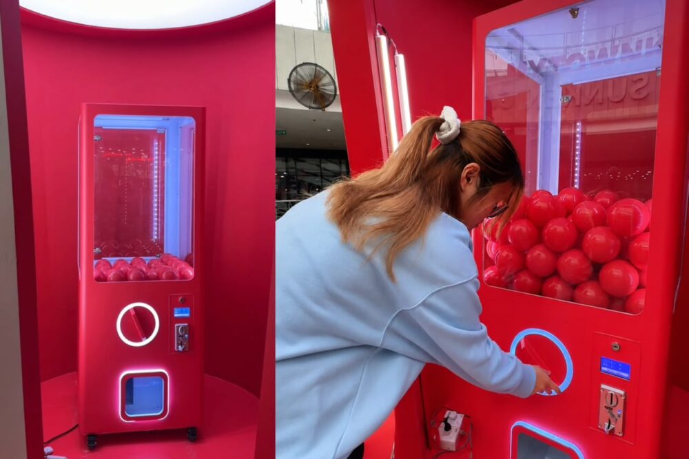Gashapon machine rental for events and parties in Malaysia